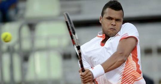 Tennis à Rome Tsonga Gasquet et Simon passent Monfils trébuche