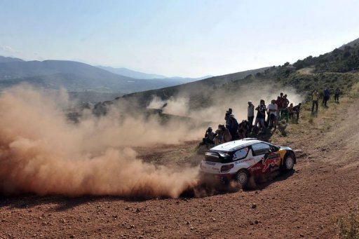 Rallye De L Acropole Loeb Toujours Devant Pour Secondes