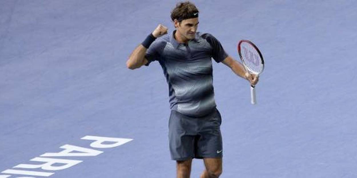 Tennis Masters De Paris Bercy Federer Sort Del Potro Et Rejoint