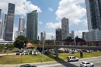 Le quartier d'affaire de Panama city, le 4 avril 2016 (C)RODRIGO ARANGUA