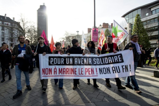 Nantes Heurts En Marge D Une Manifestation Contre La Venue De Le Pen