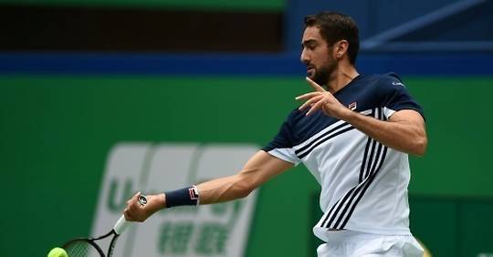 Tennis Marin Cilic Premier Qualifi Pour Les Demi Finales Du Masters