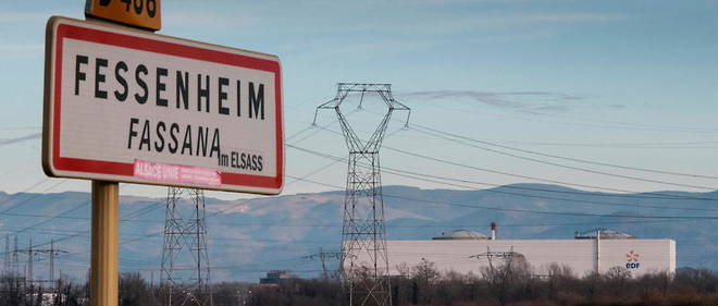 A Fessenheim, le projet de zone d'activites situee quelques kilometres au nord de la centrale nucleaire, EcoRhena, est compromis.
