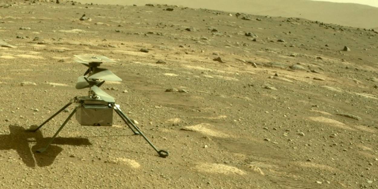 Sur Mars le son du vol d Ingenuity enregistré pour la première fois