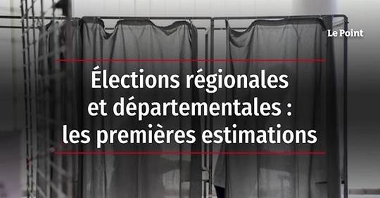 Vid O Lections R Gionales Et D Partementales Les Premi Res Estimations