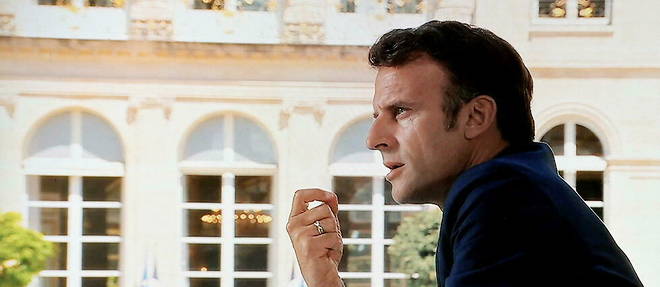 Emmanuel Macron a annonce jeudi la mise au point d'un plan de sobriete energetique. 
