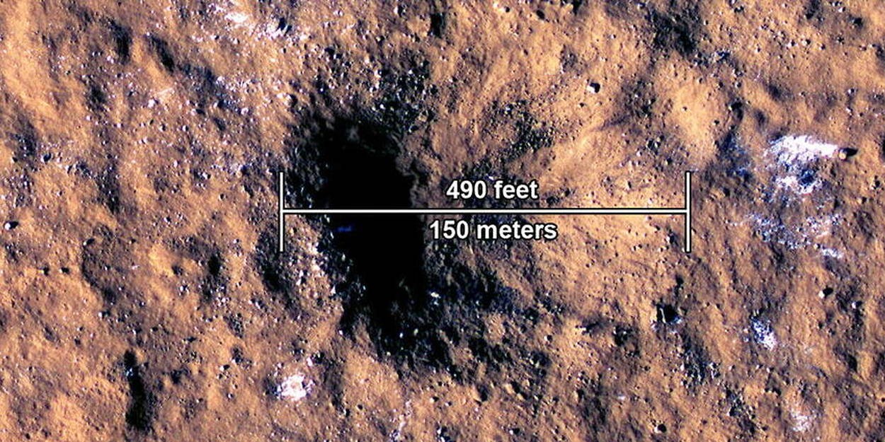 Un Ast Ro De Aurait Provoqu Des Tsunamis Sur Mars Et Ass Ch Un Oc An