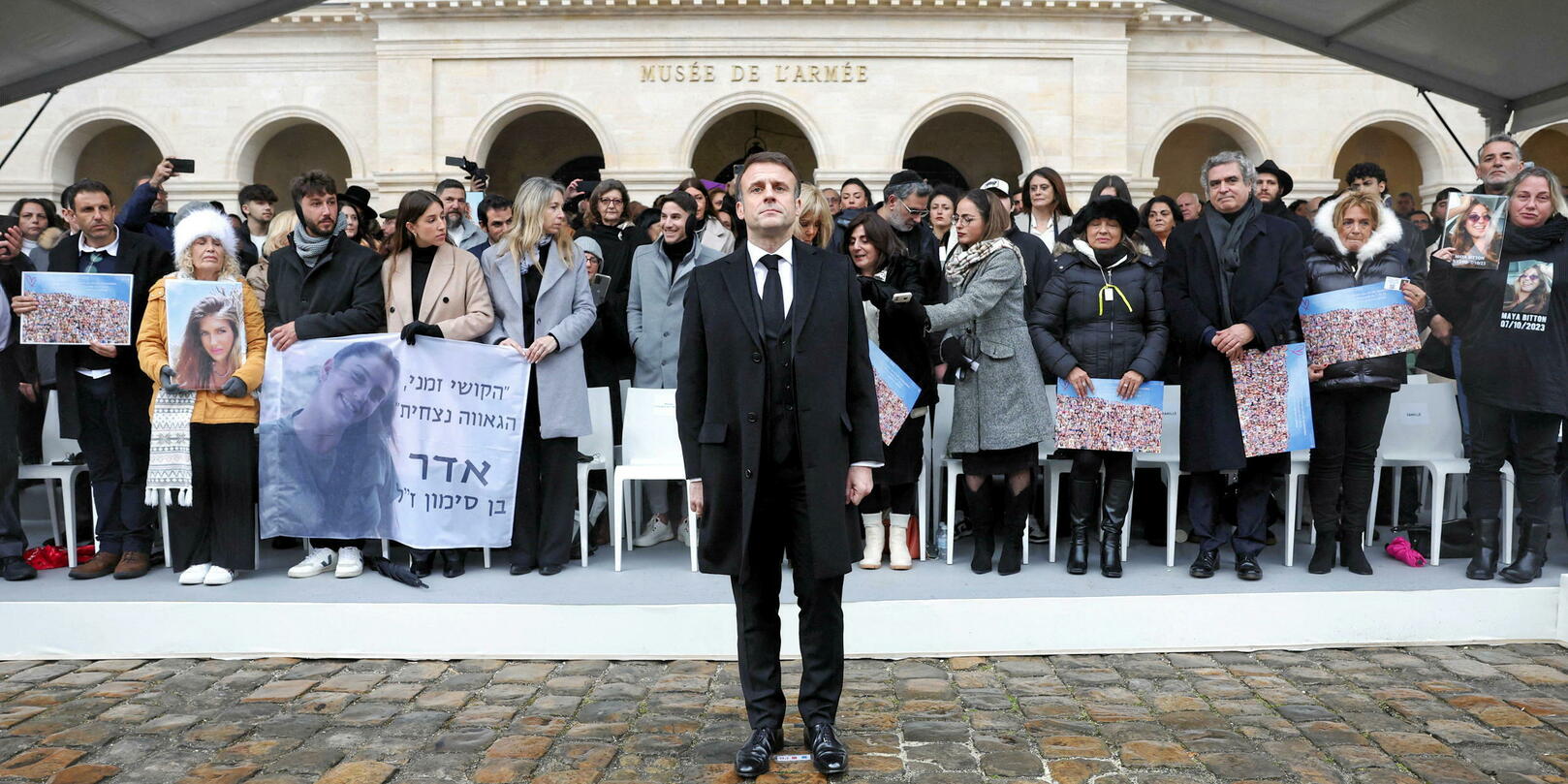 Hommage aux victimes françaises du 7 octobre Nous sommes 68