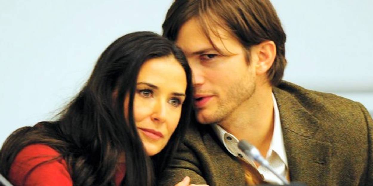 Demi Moore et Ashton Kutcher enterrent la hache de guerre