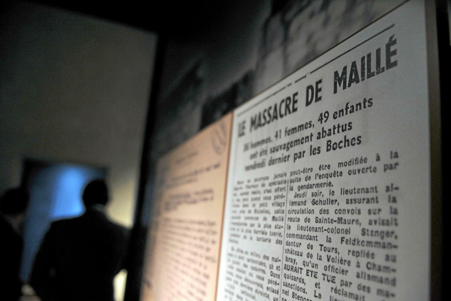 Maillé : village martyr de la 2° guerre mondiale en Touraine (37)