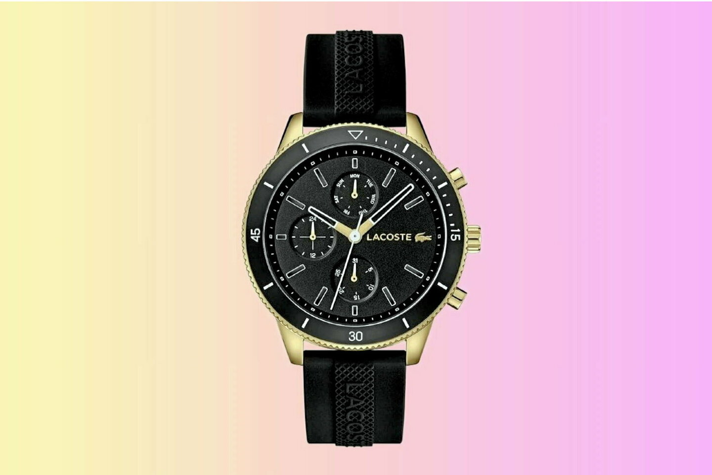 Cette montre Lacoste pour homme est en ce moment a un prix dingue sur ce site