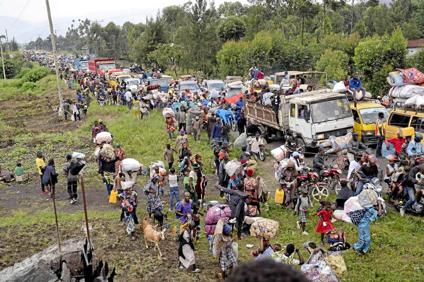 RD Congo : la rébellion du M23 aux portes de Goma