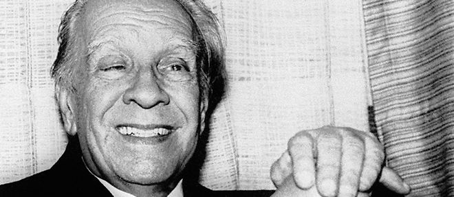 Jorge Luis Borges le 24 aout 1981 (C)AFP