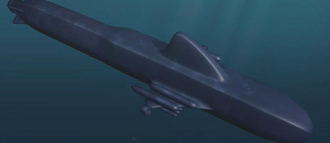 Le sous-marin du futur, le SMX 24 (C) DCNS