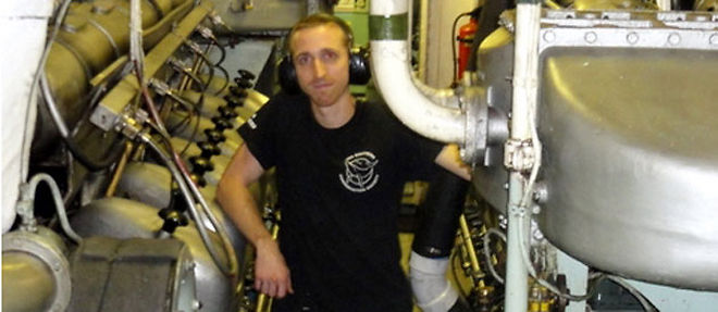 L'ingenieur Dan vogue sur les oceans a bord du Steve Irwin depuis 5 ans (C) Sea Shepherd