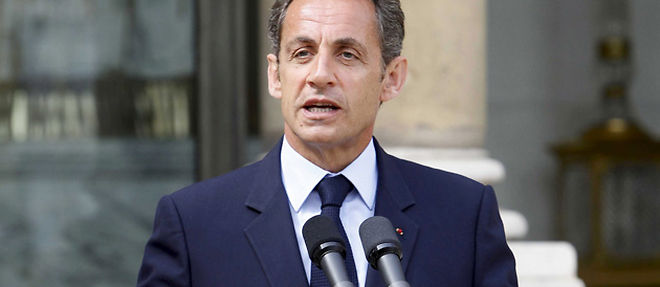 Nicolas Sarkozy (C) FACELLY/SIPA