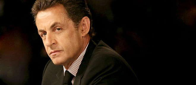Nicolas Sarkozy souhaite qu'aucun avantage financier ne soit "verse a l'ensemble de l'equipe de France" apres sa debacle a la Coupe du monde (C) Abaca