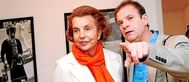 Liliane Bettencourt et Francois-Marie Banier, poursuivi par la fille de la femme la plus riche de France (C) Horst Ossinger/Corbis