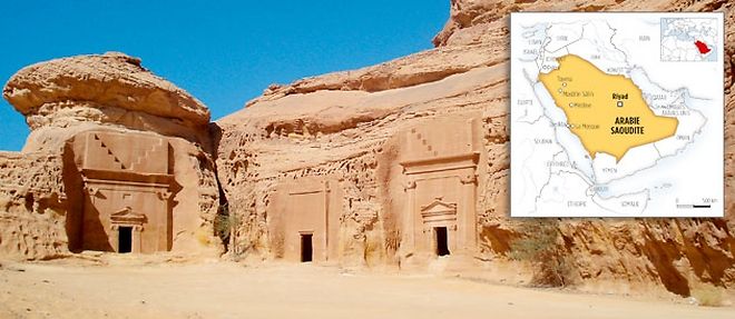 Le site archeologique de Mada'in Salih, le premier d'Arabie Saoudite a etre inscrit a l'Unesco sur la liste du patrimoine mondial.