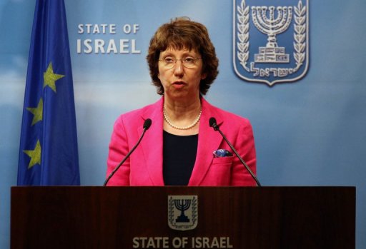 La chef de la diplomatie europeenne Catherine Ashton, en visite dans la bande de Gaza, a plaide dimanche pour de nouveaux allegements du blocus impose par Israel a l'enclave palestinienne.