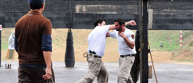 Le krav maga est une technique de combat mise au point pour l'armee israelienne (C) SIPA