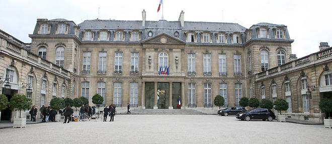 Le palais de l'Elysee, a Paris (C) Guignebourg Denis / Abaca