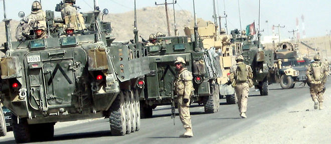 Depuis le debut de l'intervention en Afghanistan, 1.965 militaires etrangers, dont 1.205 americains, ont trouve la mort (C) Epa/Maxppp