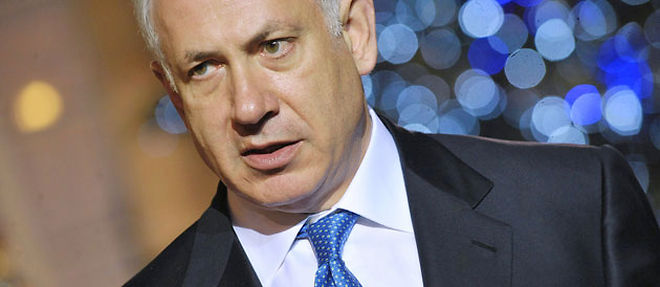 "Israel est victime d'un assaut d'hypocrisie internationale", a deplore, mercredi soir, le Premier ministre israelien, Benyamin Netanyahou (C) Photo by Giancarlo Gorassini/ABACAPRESS.COM