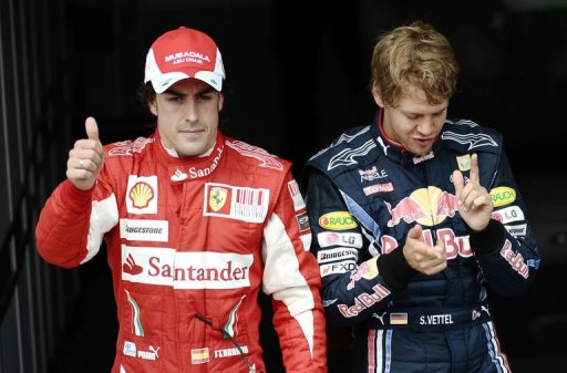 Alonso devra pour cela prendre un meilleur depart que le week-end dernier, quand son coequipier Felipe Massa l'avait deborde des la premiere ligne droite. Il s'epargnera le cas echeant coleres noires dans son cockpit et polemiques d'apres-course, si a nouveau Ferrari demandait au Bresilien de ralentir pour le laisser passer.