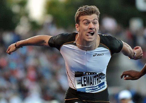 Christophe Lemaitre, triple champion d'Europe, a remporte le 100 m de la Coupe continentale, en 10 sec 06/100 (vent +0,7 m/s), lors de la 1re journee samedi a Split.