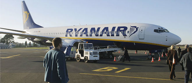Les reactions des professionnels a la proposition du pdg de Ryanair de supprimer un des deux pilotes presents dans les avions sont pour le moins ironiques (C) THIERRY TRONNEL/SYGMA/CORBIS