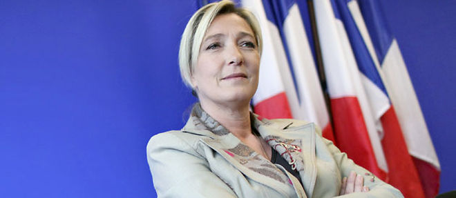 Marine Le Pen se voit succeder a son pere a la tete du FN, mais pour conquerir le pouvoir (C) Thibault Camus/ Abaca