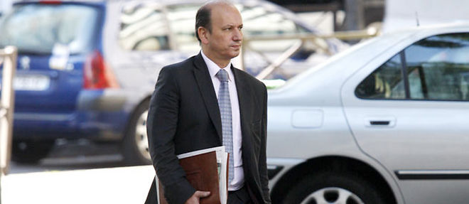 David Senat, ex-conseiller de Michele Alliot-Marie, a ete place en garde a vue dans le cadre de l'affaire VisioNex (C) AFP