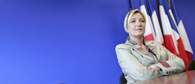 Marine Le Pen reve de prendre les renes du Front national, fonde en 1972 par son papa. (C) Abaca