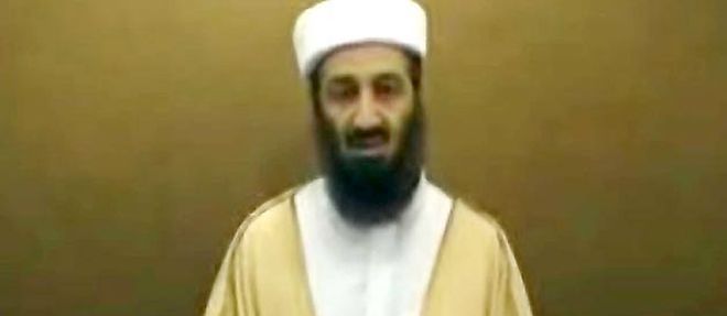 Les musulmans sont "en droit" de riposter par la violence a l'interdiction du voile integral en France, aurait declare Ben Laden dans un message audio diffuse par Al Jazeera (C) Sipa