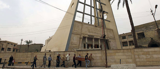 L'eglise Notre-Dame du Perpetuel Secours a Bagdad (C) Sipa