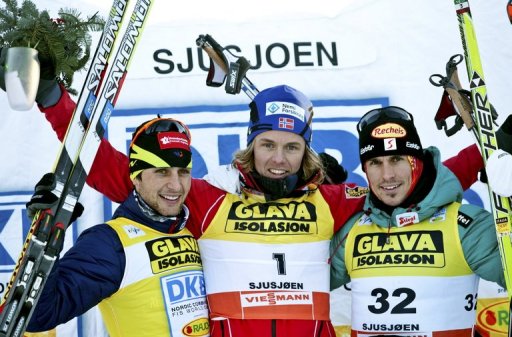 Le champion olympique de combine nordique Jason Lamy-Chappuis est monte pour la troisieme fois de suite sur le podium d'une epreuve de Coupe du monde avec sa 2e place samedi a Lillehammer (Norvege).