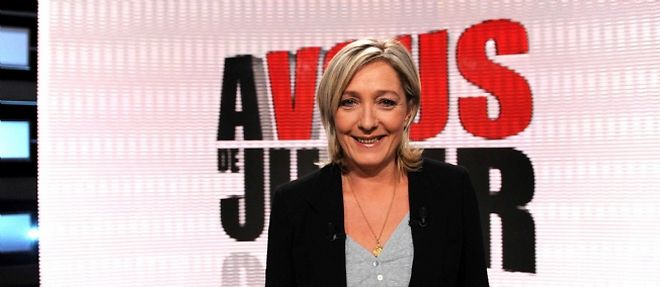 Marine Le Pen a suscite la curiosite des telespectateurs dans l'emission "A vous de juger" 