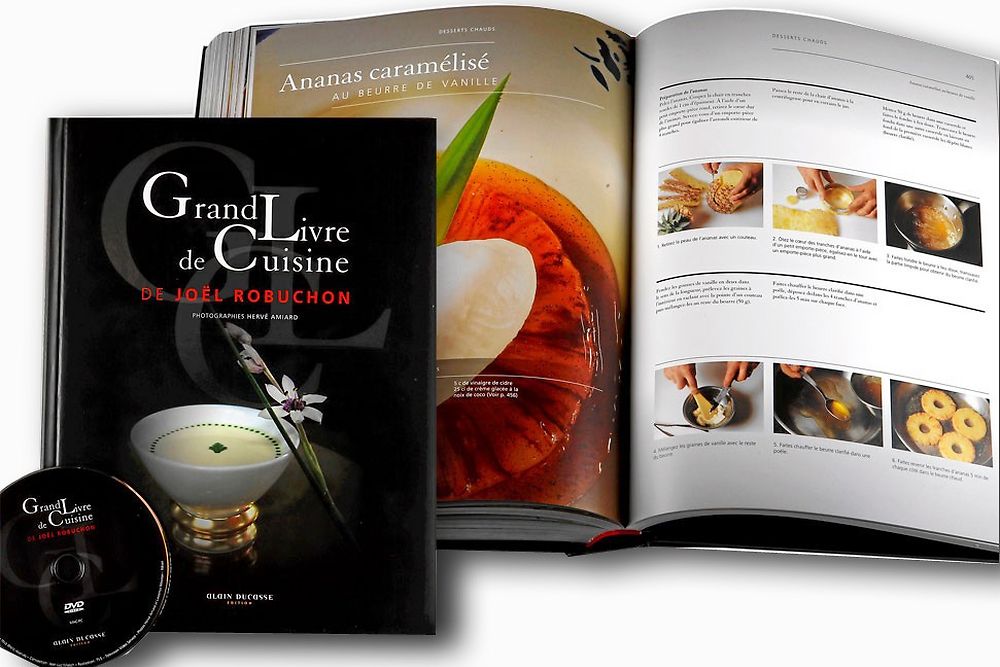 Grand livre de cuisine de Joël Robuchon-