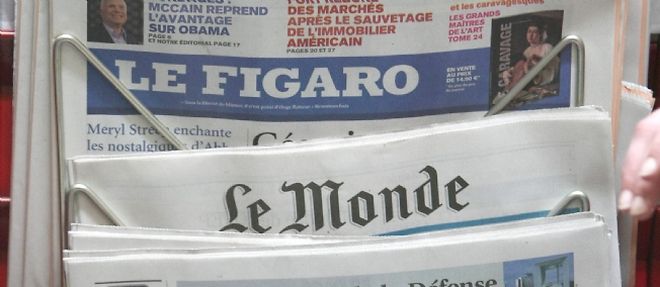 "Le Figaro" coutera desormais 1,40 euro et Le Monde 1,50 euro.