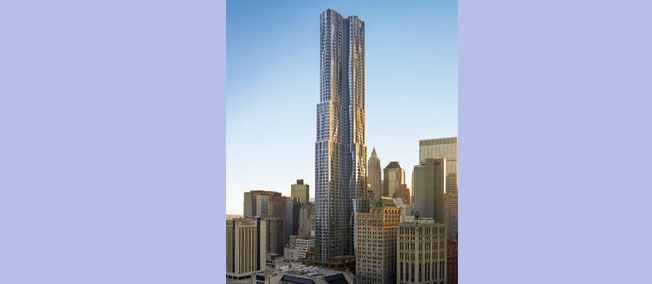 La fl&egrave;che de Frank Gehry &agrave; New York