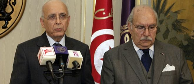 Mohamed Ghannouchi, president par interim, a une reputation d'homme integre alors que le president du Parlement Fouad Mebazaa est percu comme un cacique du pouvoir
