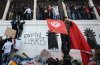 Des milliers de Tunisiens manifestent, gr&egrave;ve tr&egrave;s suivie des instituteurs