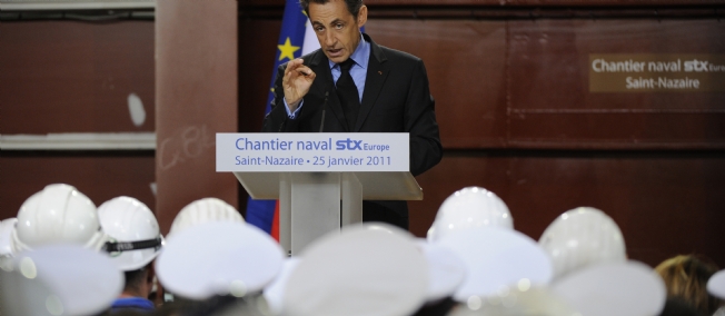 Les chantiers de l'Atlantique, tremplin de la politique industrielle de Sarkozy
