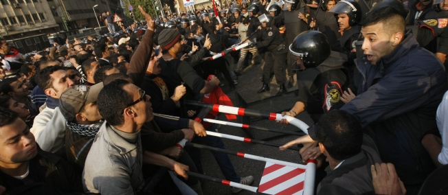 &Eacute;GYPTE - Les autorit&eacute;s tentent d'emp&ecirc;cher les manifestations