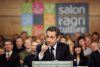 Sarkozy au Salon de l'agriculture, au chevet de professionnels en crise