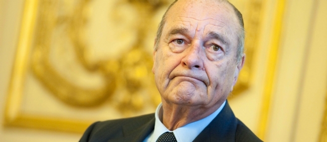 Jacques Chirac aux portes du tribunal
