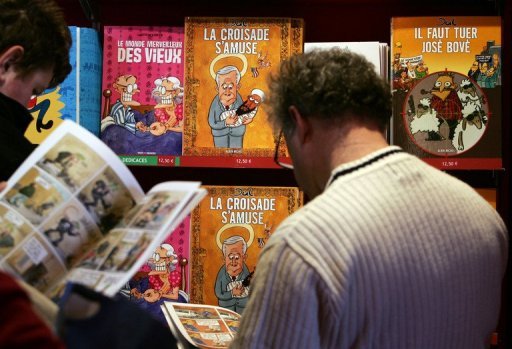 Les principaux editeurs franco-belges de bande dessinee ont annonce mardi avoir signe pour la premiere fois un accord pour developper une politique concertee de mise en avant de la BD numerique, en mettant en commun leurs moyens et leurs catalogues dans "Bande numerique".