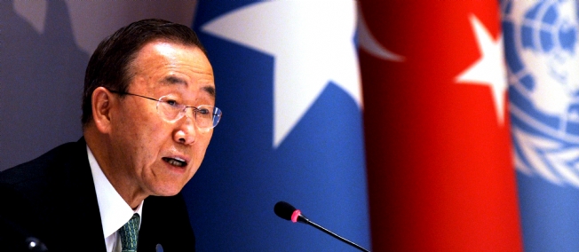 Ban Ki-moon appelle au cessez-le-feu en Libye