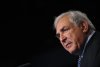 Strauss-Kahn prononce &agrave; Washington un discours aux accents sociaux